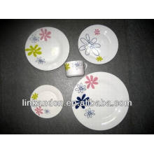 Haonai popular 20pcs dinnerware porcelana restaurante definido